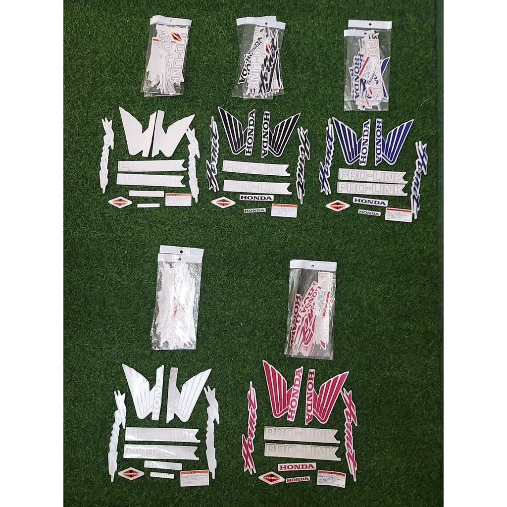 Bộ tem Hornet Honda Hornet đủ màu