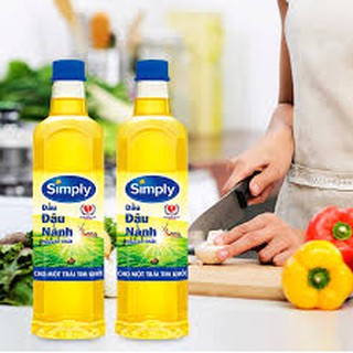 Dầu Simply Đậu Nành 1 Lít