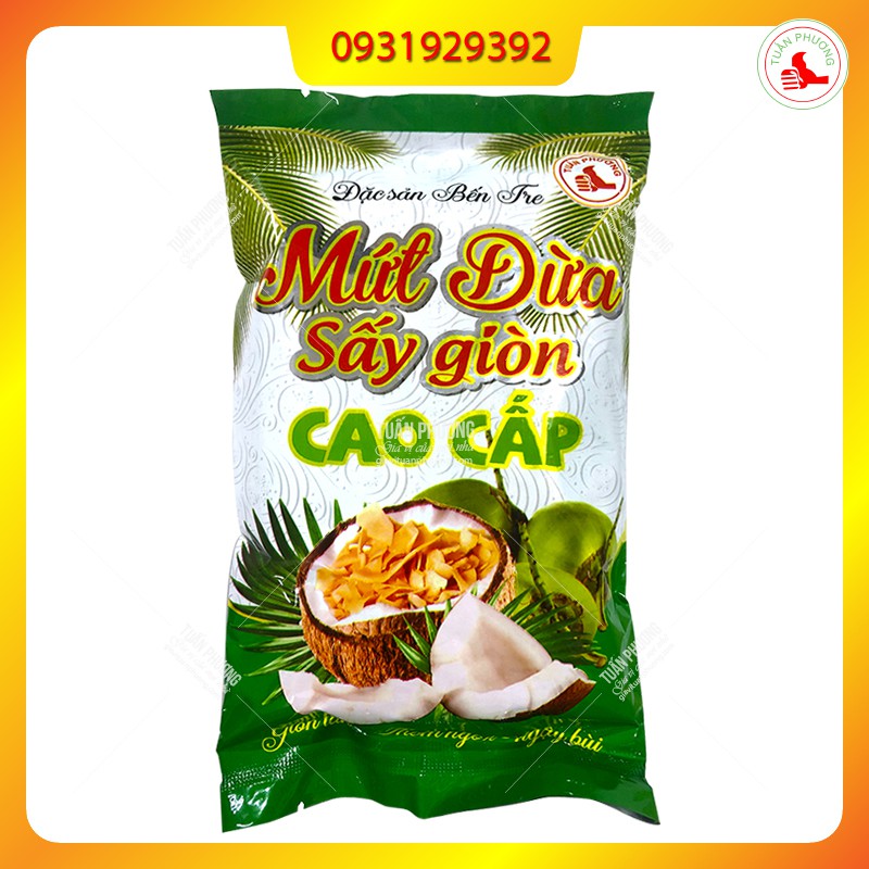 dừa khô sây giòn cao cấp 200g