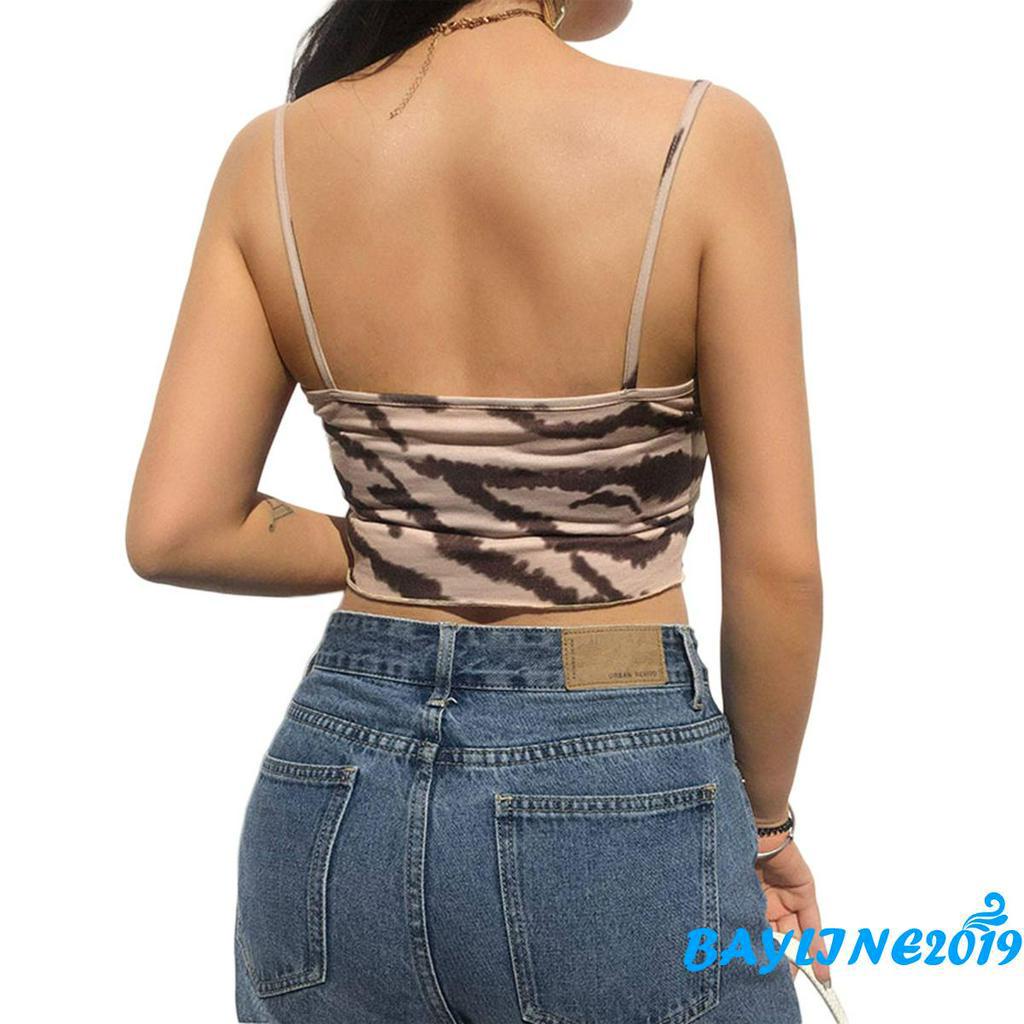 Áo Lửng Hai Dây Hở Lưng Quyến Rũ Dành Cho Nữ