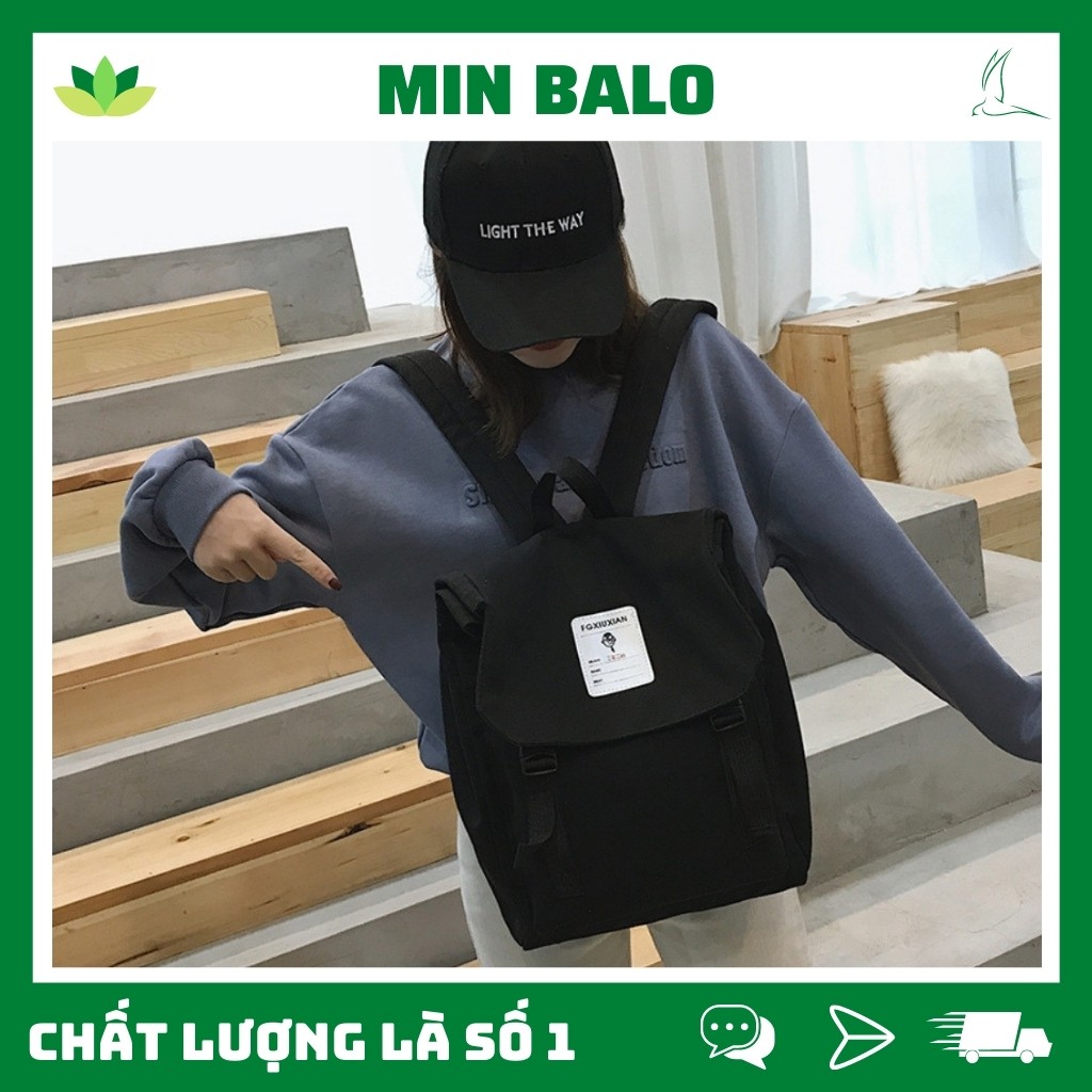 Balo Nữ Đẹp Thời Trang Đi Học Cao Cấp Giá Rẻ Phong Cách ULZZANG Min Balo MS07