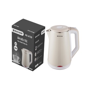 Ấm siêu tốc 1.8l cao cấp nasun, model ns-a720