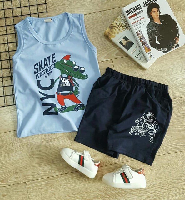 Bộ cotton 4 chiều sài gòn sát nách 20-40 kg