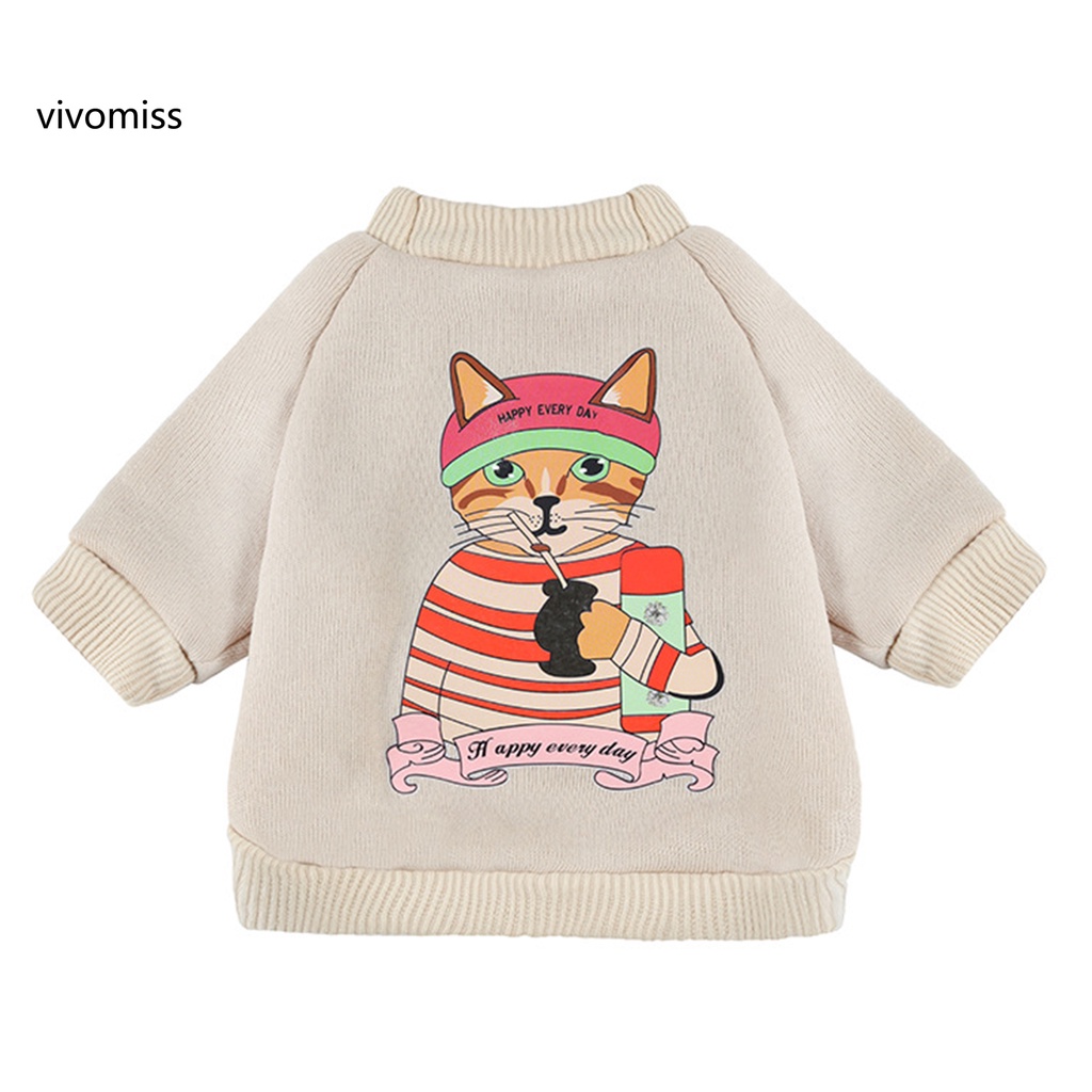 Áo sweater thời trang thu đông dễ thương cho thú cưng