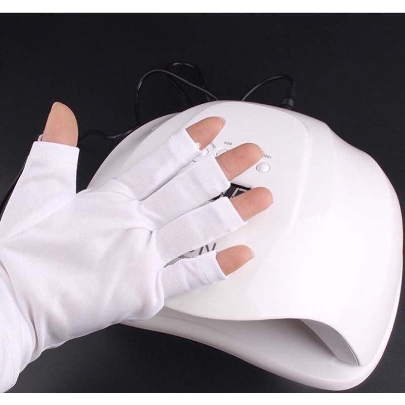 Bao tay làm nail bảo vệ chống tia UV