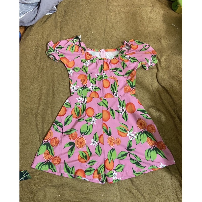 Jumsuit hoa đồng giá