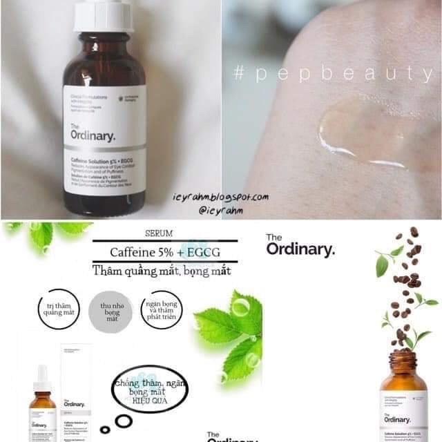 SERUM MẮT THE ORDINARY CAFFEINE SOLUTION 5% + EGCG