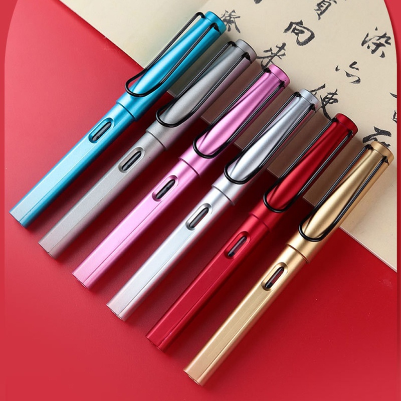 Bút mực đen viết thư pháp có thể bơm mực lại tiện dụng/Bút máy thư pháp/Bút lông thư pháp