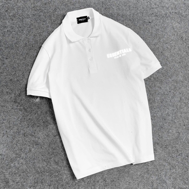 Áo Polo Essentials Tabi unisex - áo thun có cổ tay lỡ nam nữ chuẩn form | BigBuy360 - bigbuy360.vn
