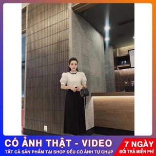 Áo Sơ Mi Nữ 🎉️FREESHIP️🎉Giảm 30k Khi Nhập Mã [EMILY] Sơ Mi Nữ Tay Bồng Cổ Bèo Trẻ Trung