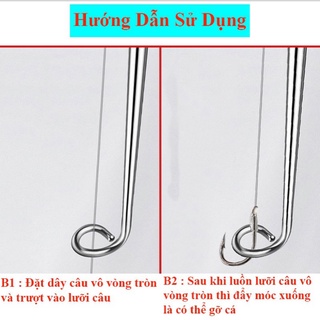Dụng cụ gỡ lưỡi câu cá