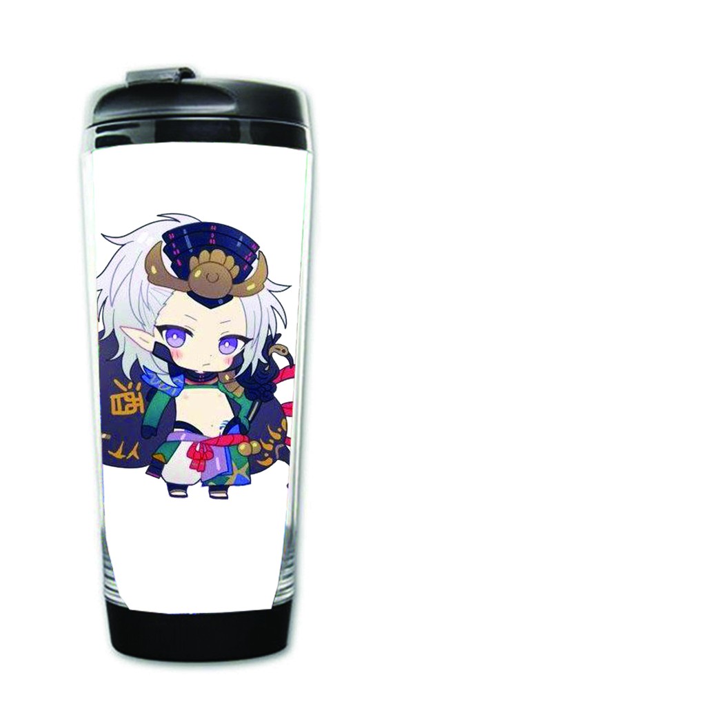 Bình nhựa đựng nước in hình ÂM DƯƠNG SƯ Onmyoji game anime chibi tiện lợi độc đáo