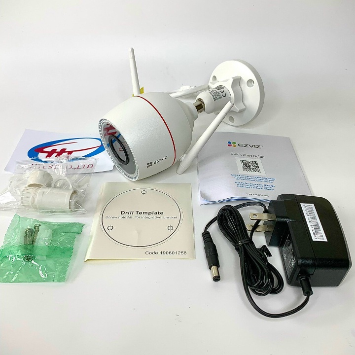 Camera IP Wifi Ngoài Trời Ezviz CS-C3TN OutPro 3mp, Có Màu Ban Đêm (2.8mm)