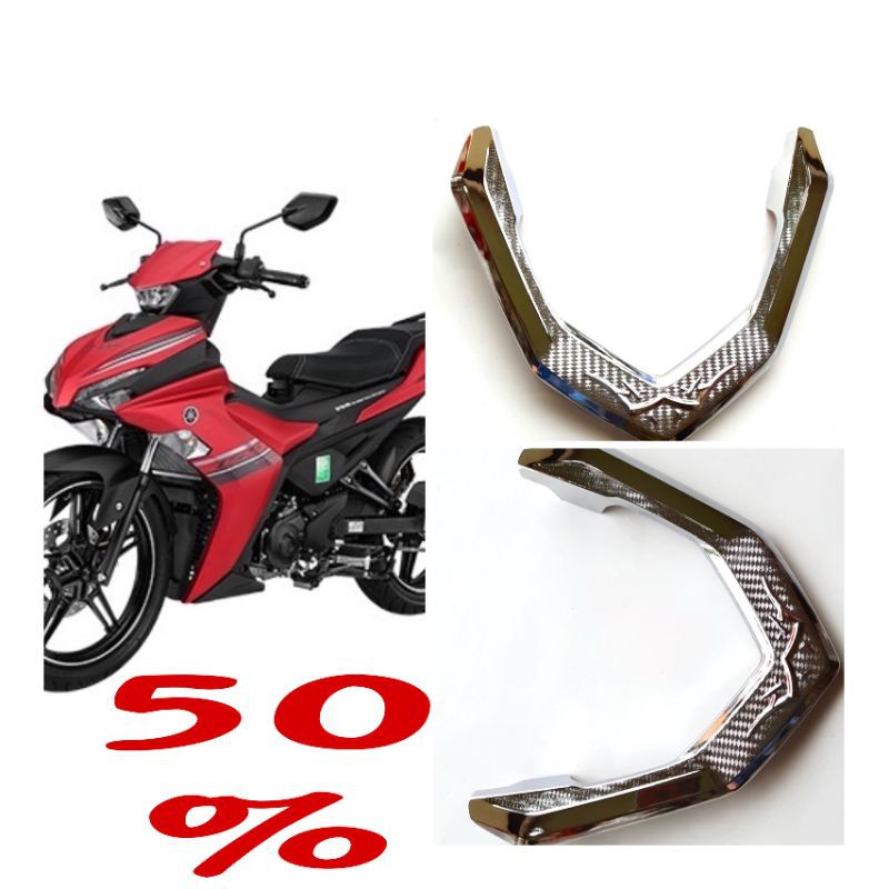 tay xách,ốp cảng exciter 155 crom