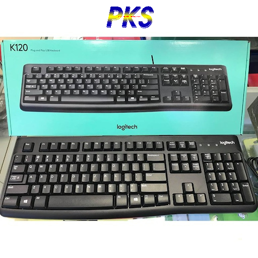Bàn Phím Có Dây Chính Hãng Logitech K120