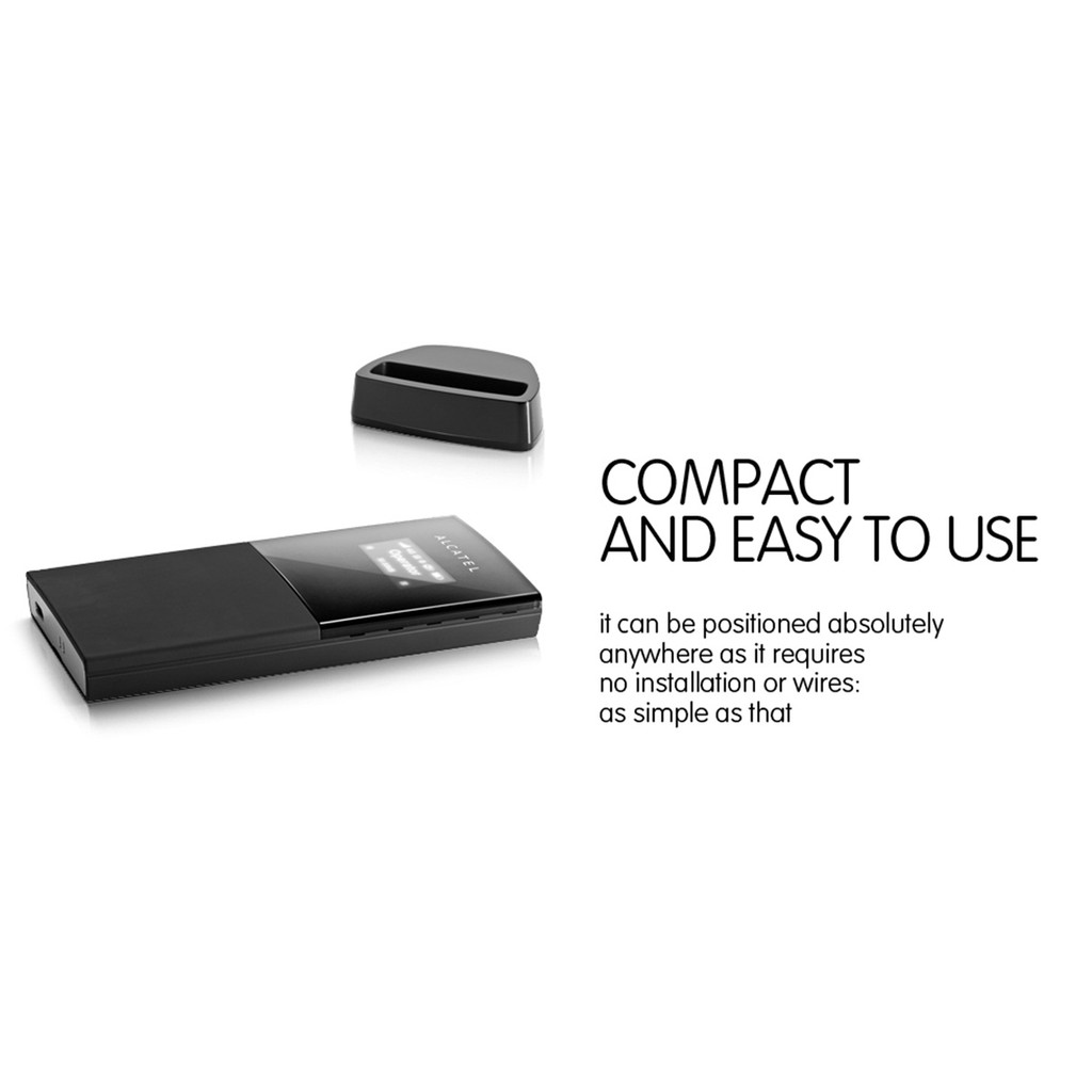 Bộ Phát Wifi 3G/4G LTE Alcatel OneTouch Link Y800 Kèm Dock Sạc Pro | BigBuy360 - bigbuy360.vn