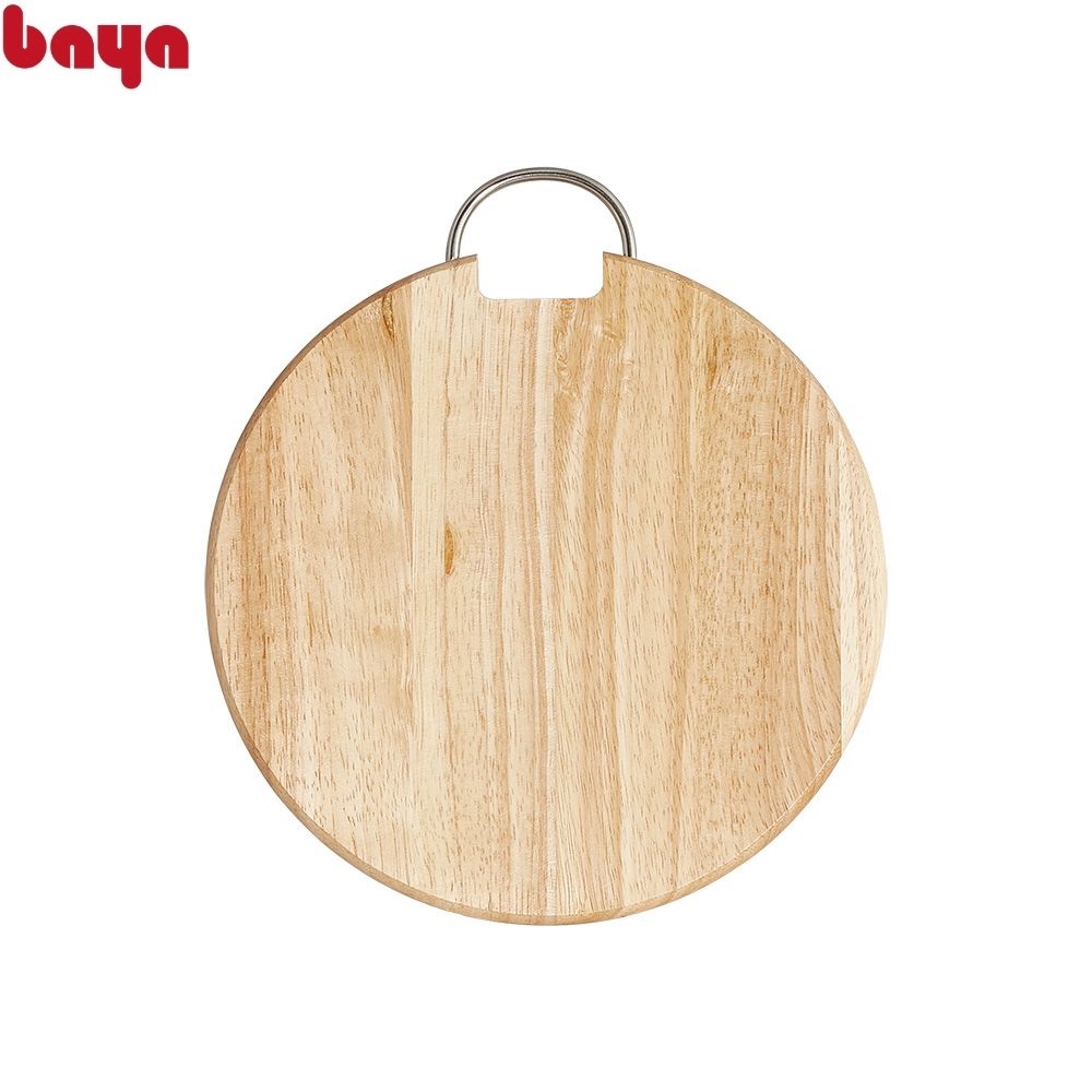 Thớt Gỗ Thái Loại Tốt BAYA CLIFTON Cao Su Màu Gỗ Tự Nhiên Kích Thước L27.5xW24.5xH1.5 1072334