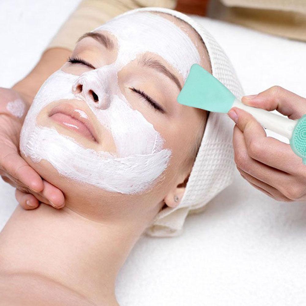OCEANMAP Bàn Chải Silicone Massage Loại Bỏ Mụn Đầu Đen Chăm Sóc Da Mặt
