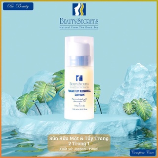 Sửa Rửa Mặt - Tẩy Trang 2 in 1 - tinh chất khoáng từ Biển Chết- Beauty Secrets