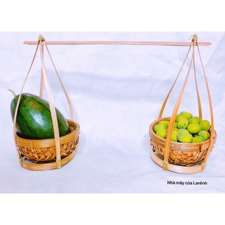 Gióng Gánh Mini Decor Nhà Mây Của LanLinh
