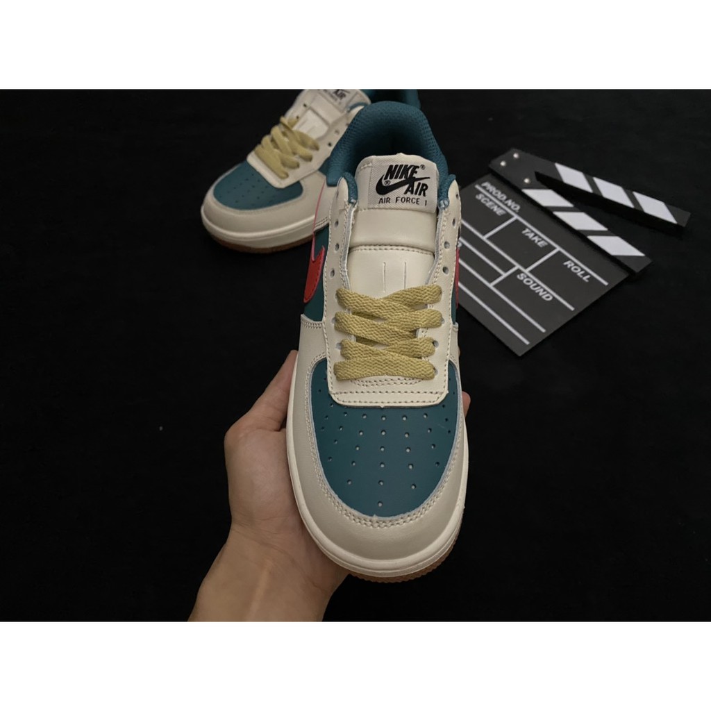 Giày 𝐍𝐢𝐤𝐞 𝐆𝐮𝐜𝐜𝐢 xanh đỏ phiên bản sơn tùng đặc biệt, Giày nike air force 1 gucci hàng đẹp full box bill | BigBuy360 - bigbuy360.vn