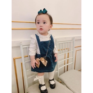 [HM AUTH] body chip cổ ren bé gái hàng auth