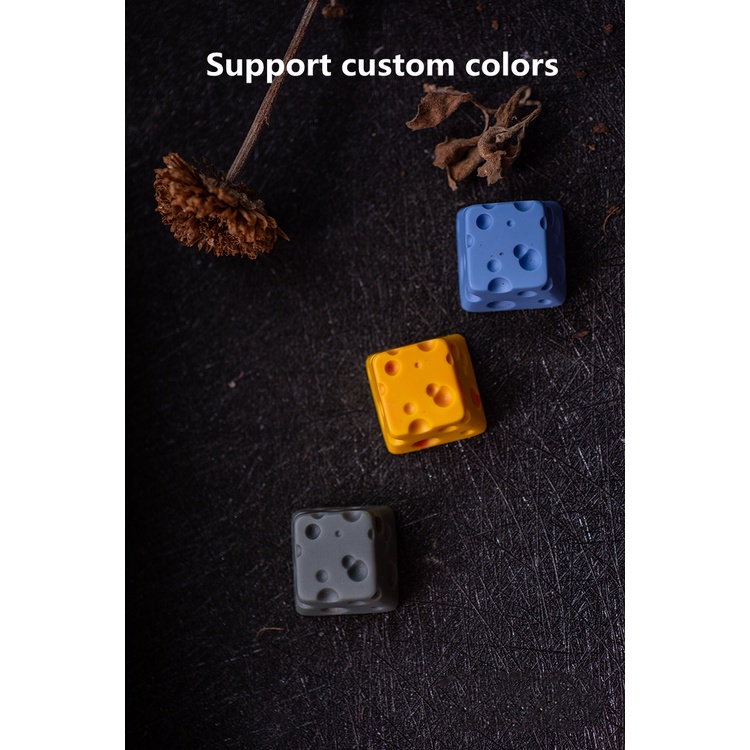 Artisan keycap Cheese Nắp Phím Cơ Bằng Nhựa Resin Thủ Công Tùy Chỉnh ESC