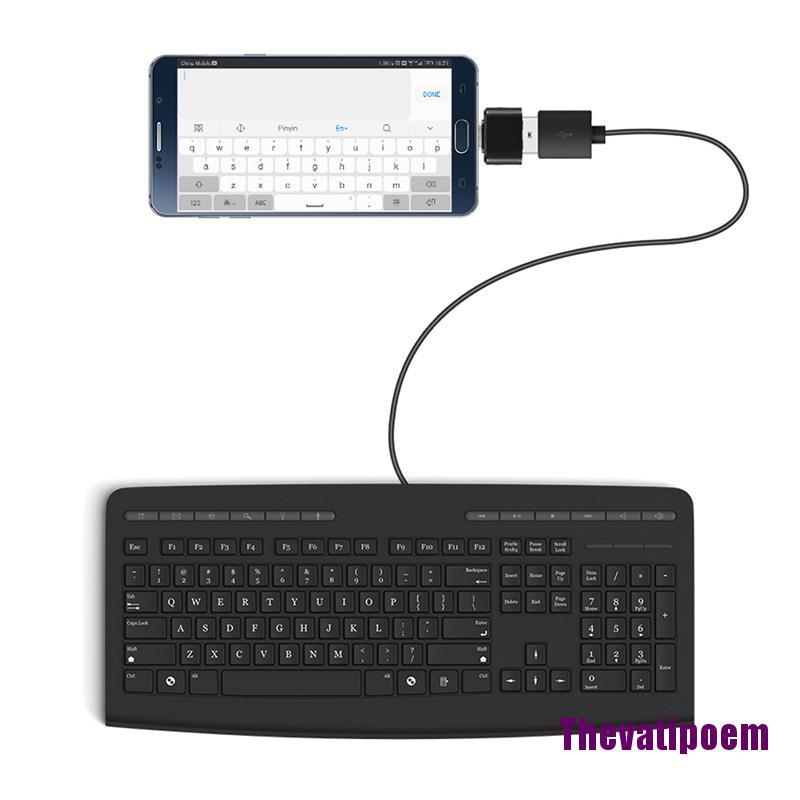 Bộ 2 Đầu Chuyển Đổi Usb Type C Đực Sang Usb 2.0 Cái | BigBuy360 - bigbuy360.vn