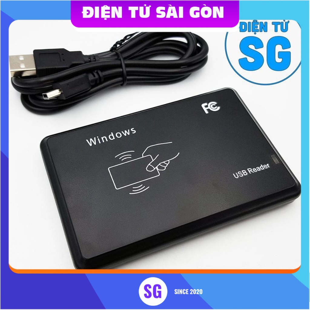 Đầu đọc thẻ RFID 13.56 Mhz USB