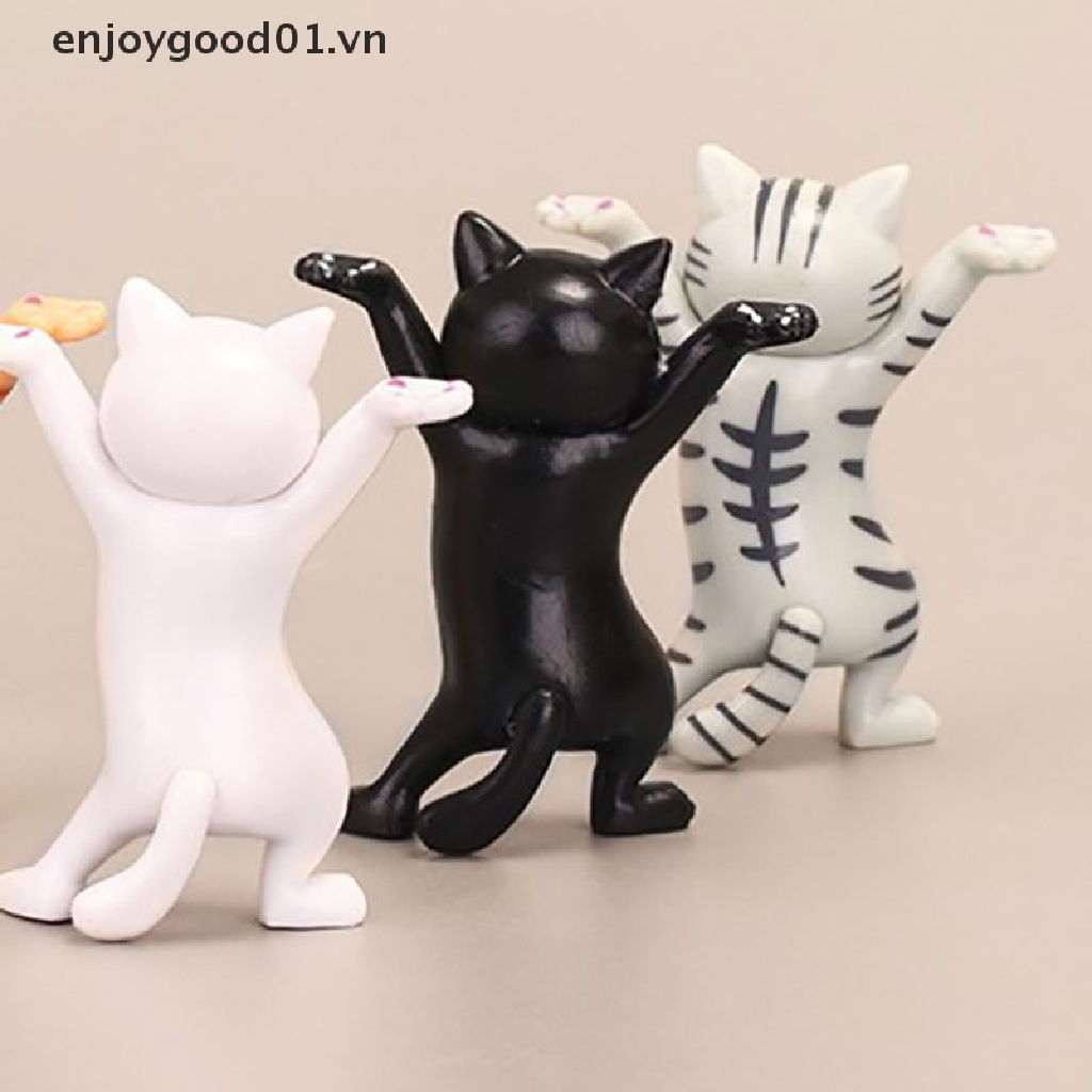 Mô Hình Chú Mèo Nhảy Múa Vui Nhộn Trang Trí Hộp Mù Cho Bé