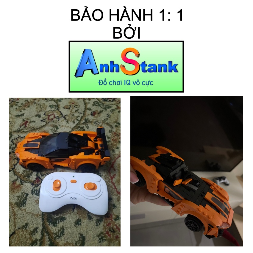 Mô hình technic lập trình điều khiển từ xa  Cada C51075W 295 chi tiết tương thích 9686 Siêu Xe Blaze Car BH 1:1