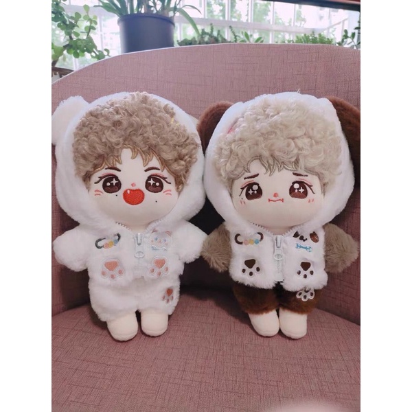 Bộ thú cho doll 20cm nhỏ người