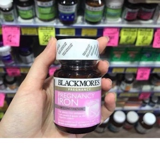 [bill chemist] Viên uống bổ sung sắt cho bà bầu blackmores