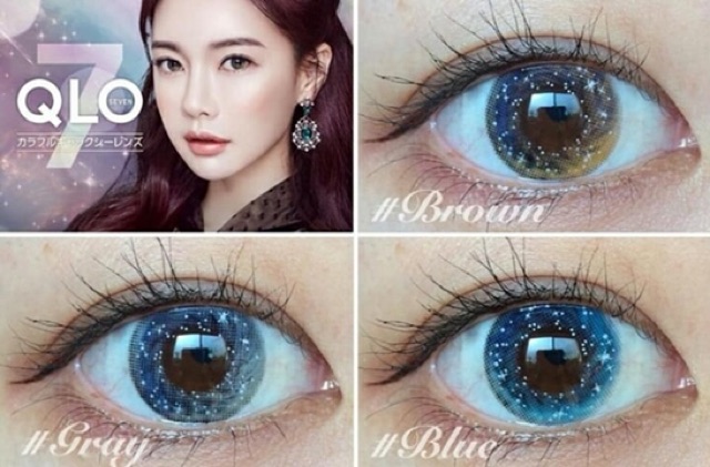 Kính Áp Tròng FAIRY SHOP CONTACT LENS Qlo7 Blue