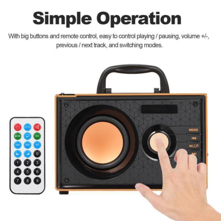 Loa nghe nhạc,Loa Bluetooth RS A200 Cao Cấp, Chất Liệu Tốt , Âm Thanh Sắc Nét Sôi Động - Giảm Giá 50% Bảo Hành 1 Đổi 1