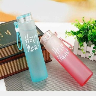 bình nước thủy tinh hello master 480 ml