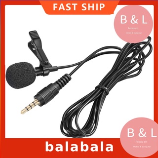 Micro mini kẹp cổ áo thu âm khi nói và hát kết nối với điện thoại thông minh