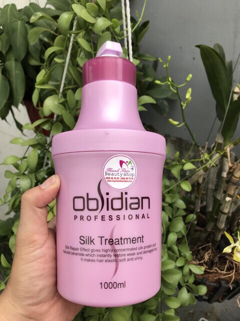 Hấp ủ lạnh phục hồi tóc tại nhà Obsidian 1000ml