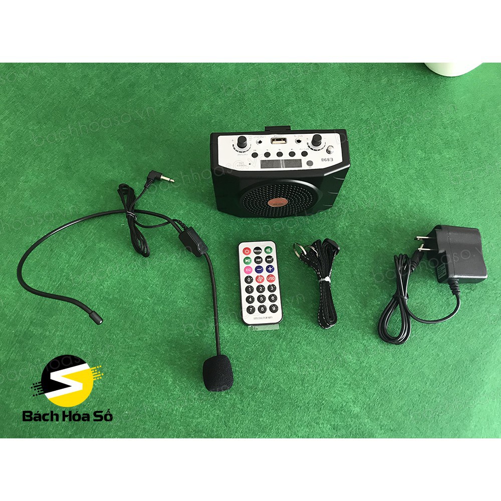 Loa trợ giảng SONY 898 Bluetooth full đen hàng loại 1- Full phụ kiện