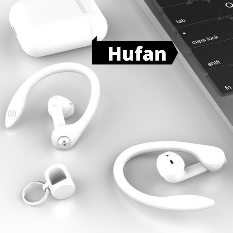 [FREESHIP] Móc gắn tai nghe Airpods 1/2 /Pro phụ kiện thể thao cực ký chắc chắn chống rơi tiện dụng Hufan