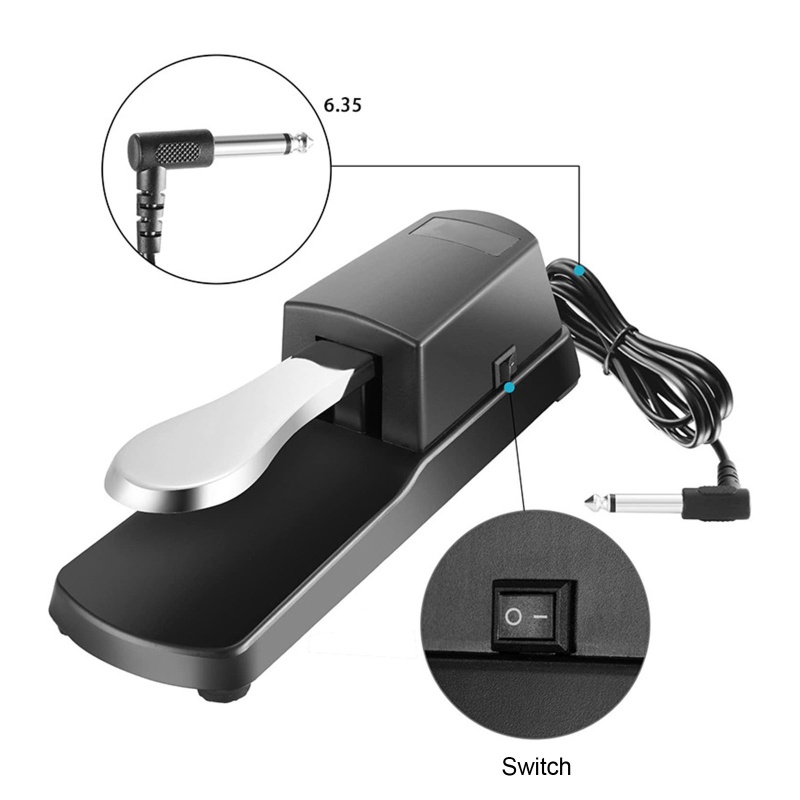 BEHRINGER CASIO Pê Đan Hỗ Trợ Bàn Đạp Cho Đàn Piano Yamaha Roland Korg