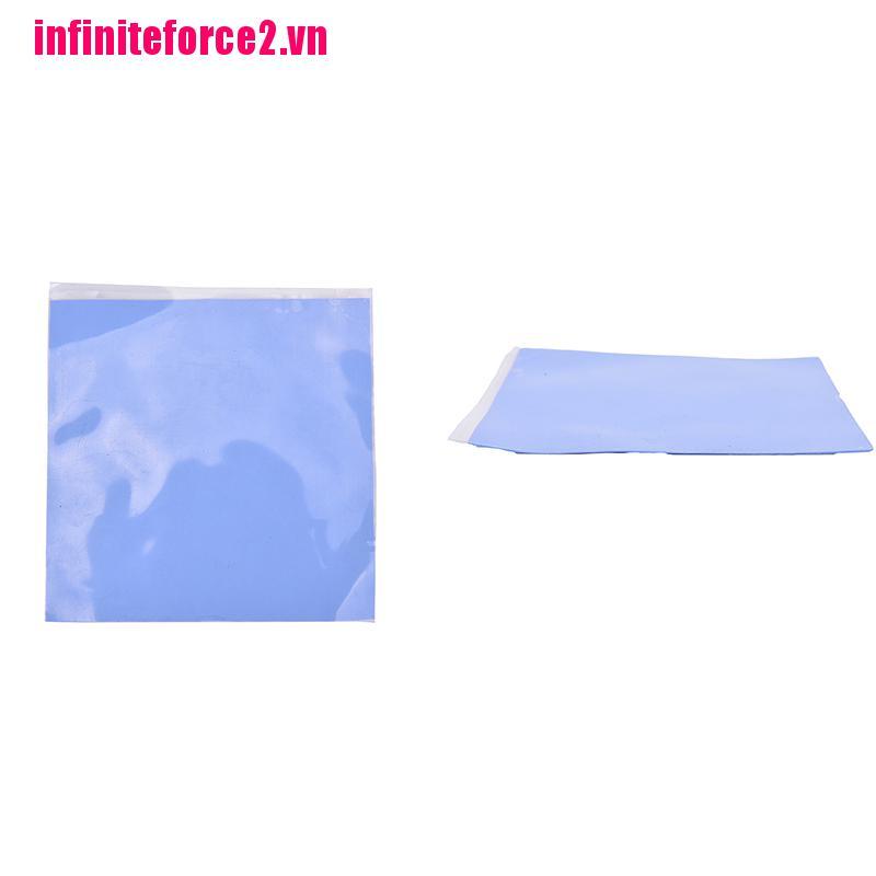 2 Miếng Tản Nhiệt Silicone Xanh Gpu 100mm X 100mmx0.5mm