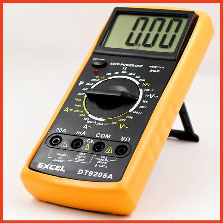 Đồng hồ vạn năng điện tử DT9205A tặng kèm pin AP6