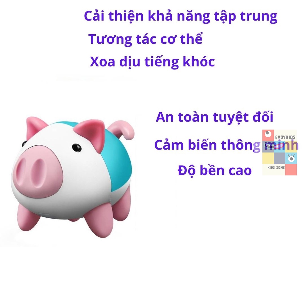 [Có sẵn] Đồ chơi thông minh Jump Hero cao cấp, Đồ chơi cảm ứng, Heo nhảy múa nhiều chế độ Tặng túi đựng quà