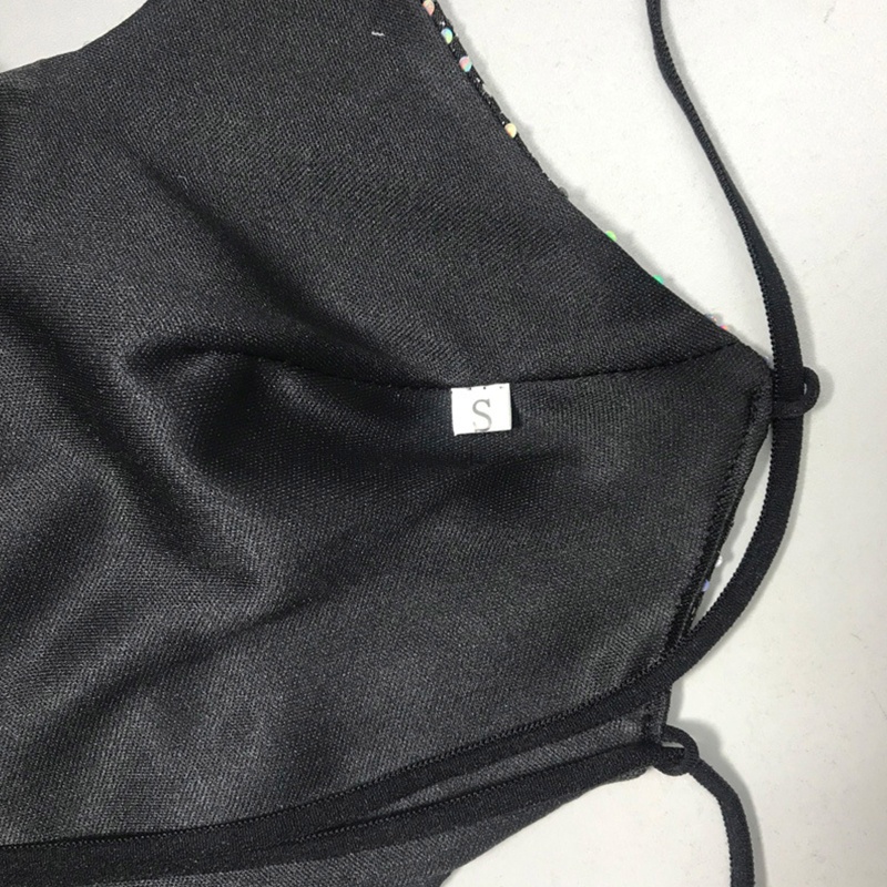 Áo Crop Top Không Tay Cổ Chữ V Gợi Cảm Cho Nữ