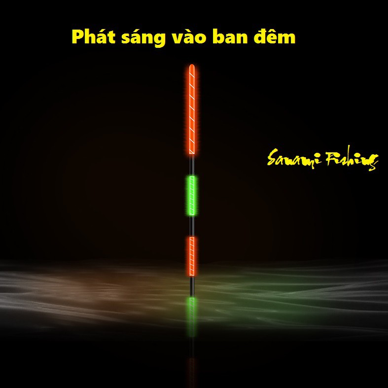 Phao Câu Đài Ngày Đêm Thần Nhãn 2021 [TẶNG KÈM 2 PIN 30k] Nano Siêu Nhạy -SANAMI FISHING- Chuyên câu đơn, câu đài, câu t