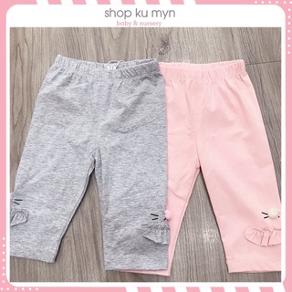 Quần legging lửng hè bé gái 32003 mèo