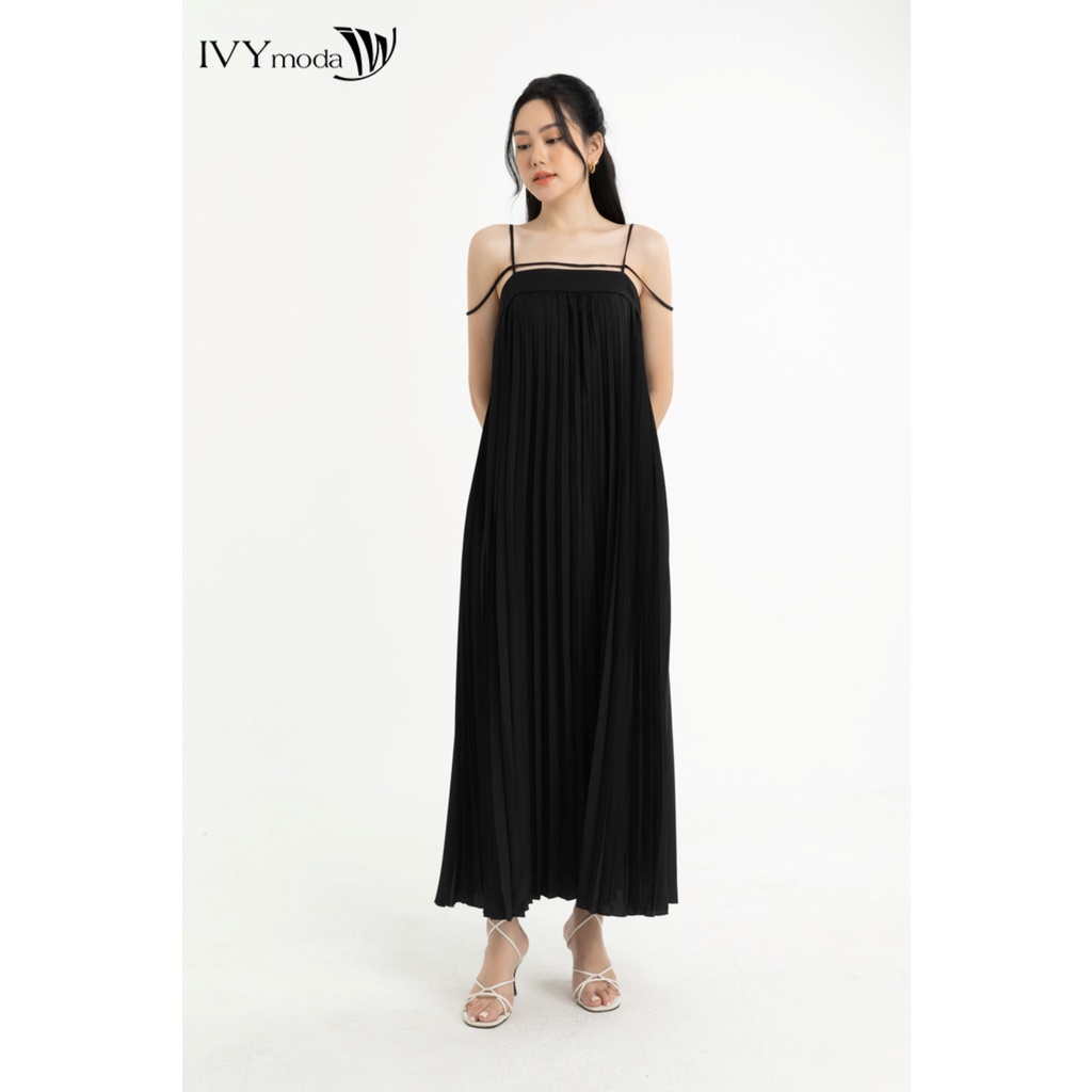 Đầm Maxi dập ly IVY moda MS 40B9345