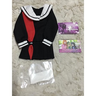 Đồng phục học sinh nữ dành cho búp bê BJD