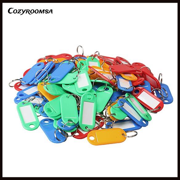 Bộ móc khóa gắn thẻ ghi tên chống thất lạc